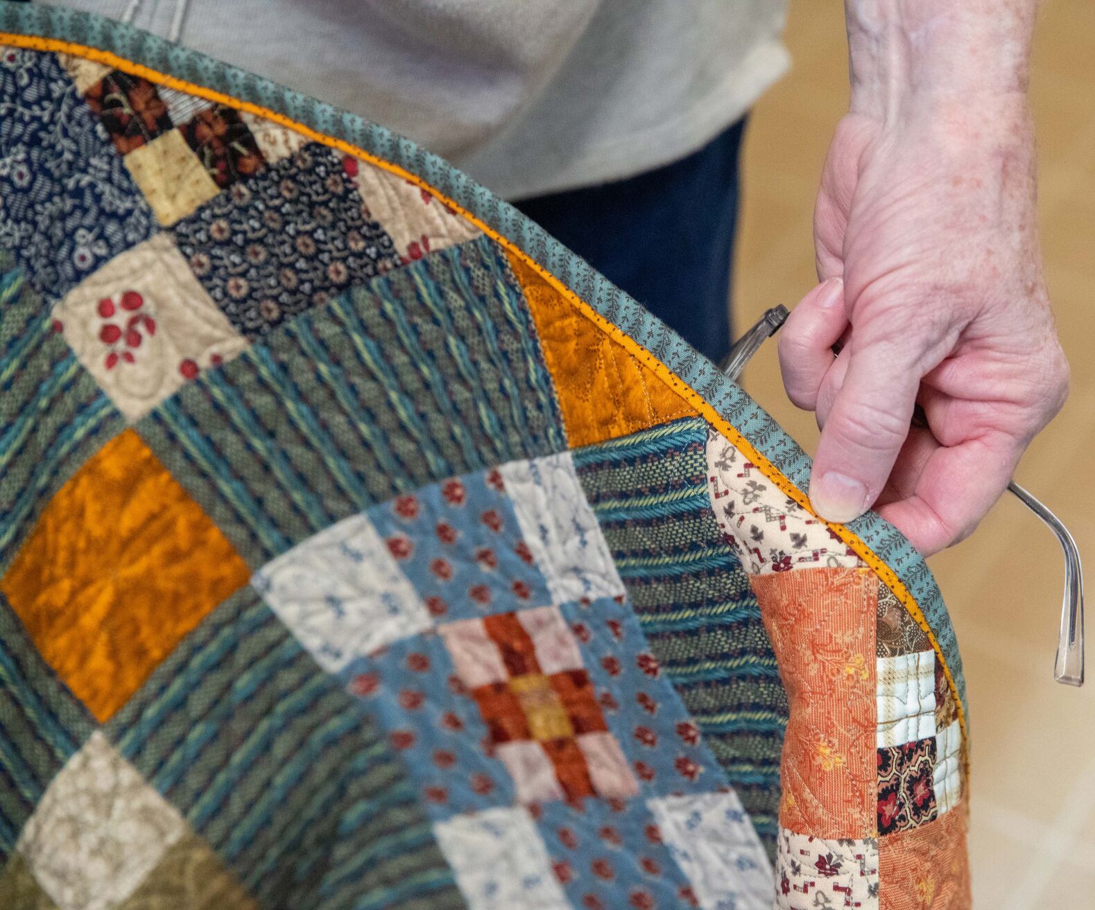 Quilting Couple